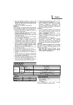 Preview for 16 page of Hitachi DB3DL2 Handling Instructions Manual