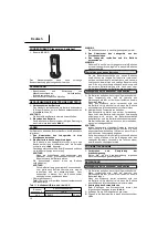 Предварительный просмотр 17 страницы Hitachi DB3DL2 Handling Instructions Manual