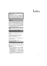 Предварительный просмотр 20 страницы Hitachi DB3DL2 Handling Instructions Manual