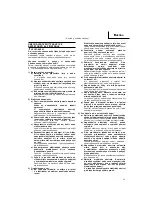 Предварительный просмотр 42 страницы Hitachi DB3DL2 Handling Instructions Manual