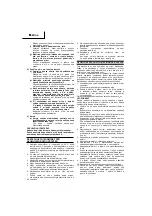 Предварительный просмотр 43 страницы Hitachi DB3DL2 Handling Instructions Manual