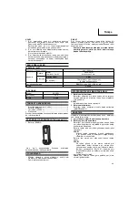 Предварительный просмотр 50 страницы Hitachi DB3DL2 Handling Instructions Manual