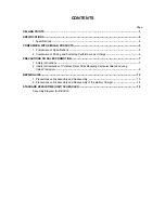 Preview for 3 page of Hitachi DB3DL2 Technical Data And Service Manual