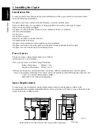 Preview for 14 page of Hitachi DDC 35N Operator'S Manual