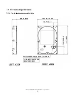 Предварительный просмотр 70 страницы Hitachi Deskstar T7K500 Specifications
