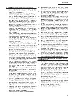 Предварительный просмотр 13 страницы Hitachi DH 15DV Handling Instructions Manual