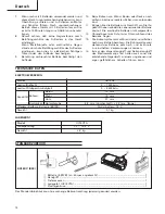 Предварительный просмотр 14 страницы Hitachi DH 15DV Handling Instructions Manual