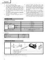 Предварительный просмотр 42 страницы Hitachi DH 15DV Handling Instructions Manual