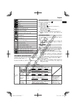 Preview for 5 page of Hitachi DH 18DBDL Handling Instructions Manual