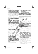 Preview for 10 page of Hitachi DH 18DBDL Handling Instructions Manual