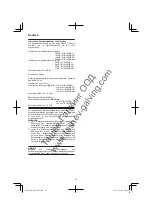 Preview for 16 page of Hitachi DH 18DBDL Handling Instructions Manual