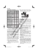 Preview for 50 page of Hitachi DH 18DBDL Handling Instructions Manual