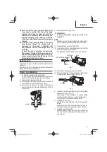 Preview for 13 page of Hitachi DH 18DBL Instruction Manual