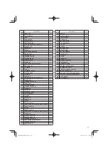 Preview for 67 page of Hitachi DH 18DBL Instruction Manual