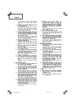 Preview for 4 page of Hitachi DH 18DSL Instruction Manual