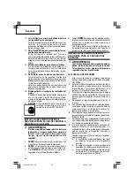 Предварительный просмотр 48 страницы Hitachi DH 18DSL Instruction Manual