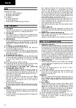 Preview for 22 page of Hitachi DH 18VB Handling Instructions Manual