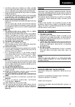 Preview for 29 page of Hitachi DH 18VB Handling Instructions Manual