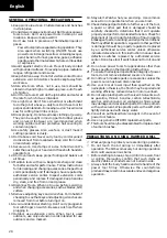 Preview for 30 page of Hitachi DH 18VB Handling Instructions Manual