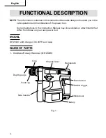 Предварительный просмотр 10 страницы Hitachi DH 20DV Instruction And Safety Manual