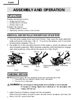 Предварительный просмотр 12 страницы Hitachi DH 20DV Instruction And Safety Manual