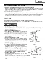 Предварительный просмотр 15 страницы Hitachi DH 20DV Instruction And Safety Manual