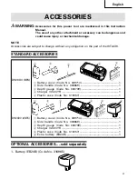 Предварительный просмотр 21 страницы Hitachi DH 20DV Instruction And Safety Manual