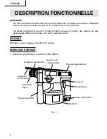 Предварительный просмотр 34 страницы Hitachi DH 20DV Instruction And Safety Manual