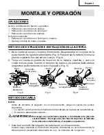 Предварительный просмотр 61 страницы Hitachi DH 20DV Instruction And Safety Manual