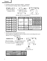 Предварительный просмотр 72 страницы Hitachi DH 20DV Instruction And Safety Manual