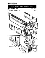 Предварительный просмотр 27 страницы Hitachi DH 20PB Technical Data And Service Manual