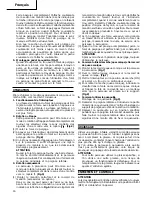 Предварительный просмотр 17 страницы Hitachi DH 20V Handling Instructions Manual