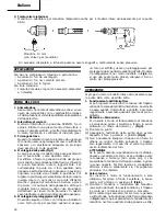 Предварительный просмотр 21 страницы Hitachi DH 20V Handling Instructions Manual