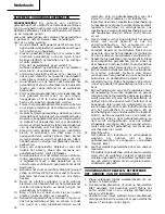 Предварительный просмотр 23 страницы Hitachi DH 20V Handling Instructions Manual