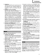 Предварительный просмотр 26 страницы Hitachi DH 20V Handling Instructions Manual