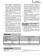 Предварительный просмотр 28 страницы Hitachi DH 20V Handling Instructions Manual