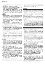 Preview for 26 page of Hitachi DH 22PG Handling Instructions Manual