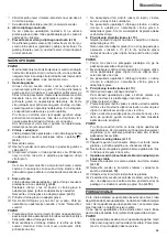 Preview for 65 page of Hitachi DH 22PG Handling Instructions Manual