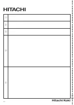 Preview for 77 page of Hitachi DH 22PG Handling Instructions Manual