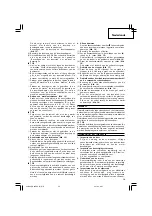 Предварительный просмотр 51 страницы Hitachi dh 24dvc Handling Instructions Manual