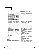 Предварительный просмотр 54 страницы Hitachi dh 24dvc Handling Instructions Manual