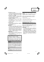 Предварительный просмотр 61 страницы Hitachi dh 24dvc Handling Instructions Manual