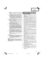 Предварительный просмотр 63 страницы Hitachi dh 24dvc Handling Instructions Manual