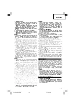 Предварительный просмотр 69 страницы Hitachi dh 24dvc Handling Instructions Manual