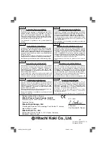 Предварительный просмотр 88 страницы Hitachi dh 24dvc Handling Instructions Manual