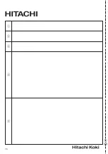 Preview for 80 page of Hitachi DH 24PA Handling Instructions Manual