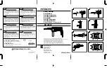 Hitachi DH 24PC3 Handling Instructions Manual предпросмотр