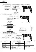 Preview for 8 page of Hitachi DH 24PC3 Handling Instructions Manual