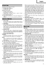 Preview for 11 page of Hitachi DH 24PC3 Handling Instructions Manual