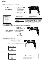 Preview for 16 page of Hitachi DH 24PC3 Handling Instructions Manual